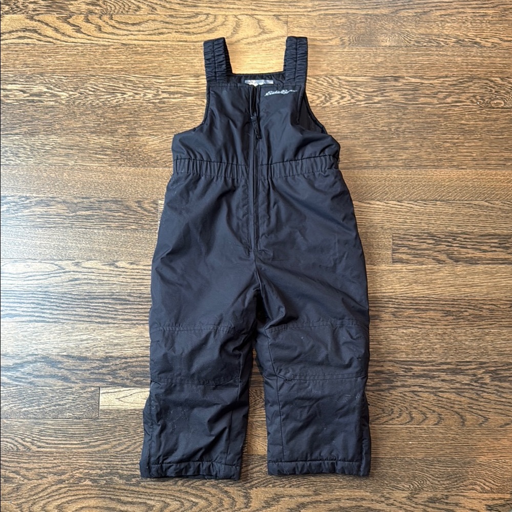 Eddie Bauer, Black Kids Snow bib, size 3T